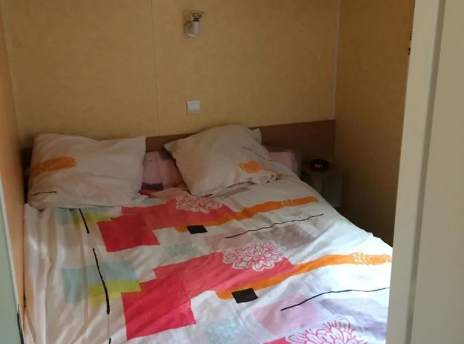 キャンプ場 Mobilhome Les Petits Ecureuils 4 Etoiles *